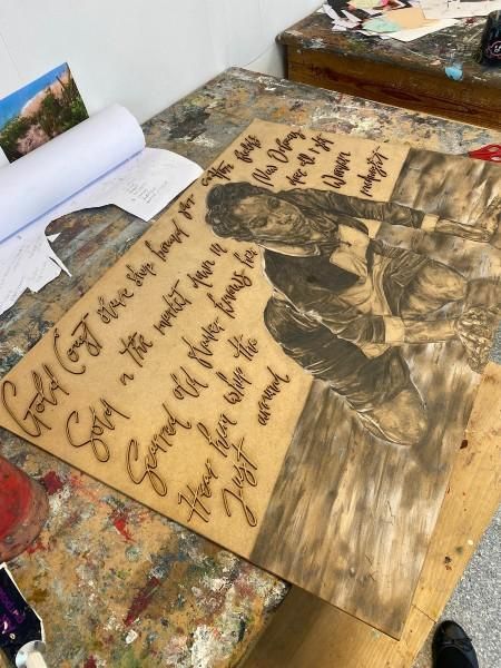 Skye Davies' Brown Sugar artwork