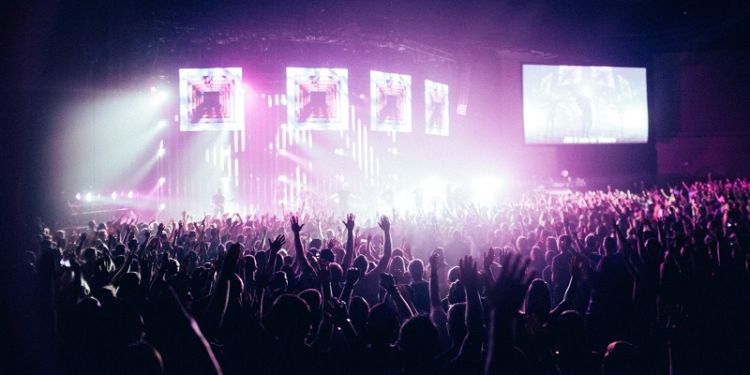 Crowd at a concert - European Popular Musics Research Group, University of Leeds