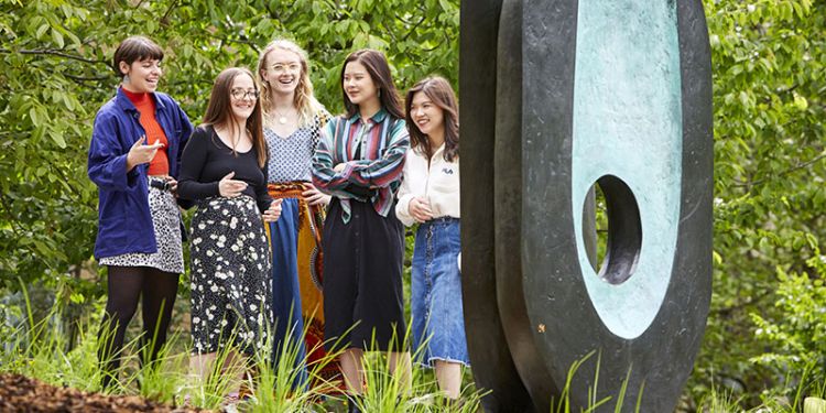 Chloe has gained practical experience whilst interning with Yorkshire Sculpture International.