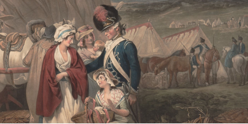 "The Departure from Brighton" Francis Wheatley 1796
