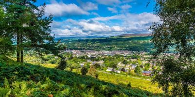 A view of Ilkley, Bradford