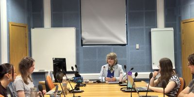 Barbara Bethäusser-Conte gives talk to MA Interpreting Students