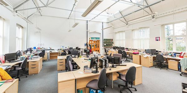 Postgraduate research study room
