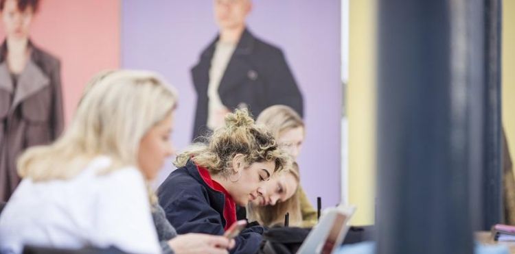 Students in common room